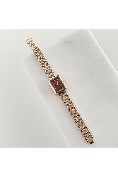 Vesce Atelier Odro Gold Saat Bordo