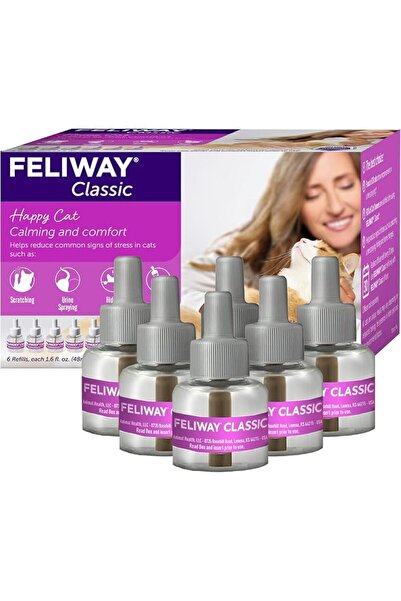 FELIWAY Classic Cat Calming Pheromone, 30 Day Refill - 3 Pack