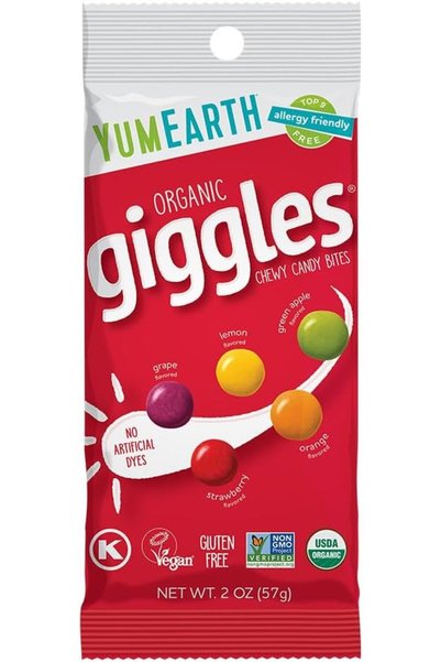 YumEarth Yum Earth Organic Giggles Chewy Candy 56.7 g
