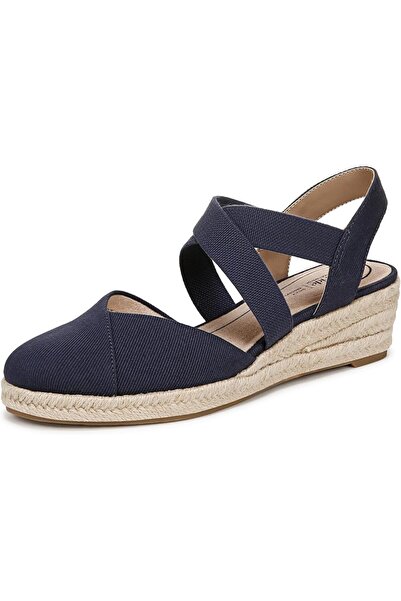 GENERAL صندل نسائي من LifeStride طراز Kimball Espadrille ذو كعب ويدج