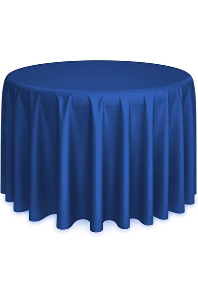GENERAL Beige Round Table Cloth 120 In, Heavy Duty, Round Table Cover for Buf...