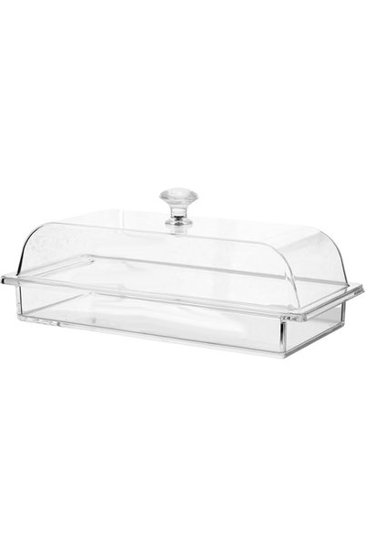 السيف (translated: Al Saif) Rectangular Acrylic Serving Tray with Transparent...