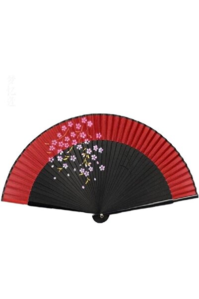 Bukela Hand Held Fan for Women Foldable, Chinese Japanese Vintage Bamboo Silk...