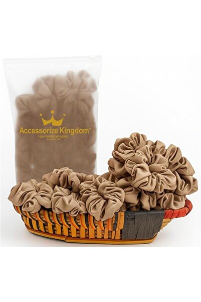 Accessorize Kingdom Premium Hair Scrunchie for Women| Scrunchies for Girls | ...