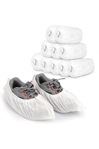GENERAL Disposable Shoe Covers, 100 Pack(50 Pairs) Non Slip Shoe Booties Cove...