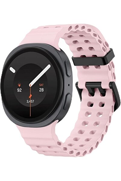 GENERAL Silicone Ocean Strap Compatible with Samsung Watch 9 8 Strap 44mm 40m...