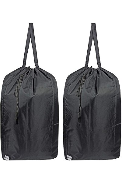 SYOSI Large Washable Laundry Bag for Travel and Home Use, Heavy Duty 85L Nylo...