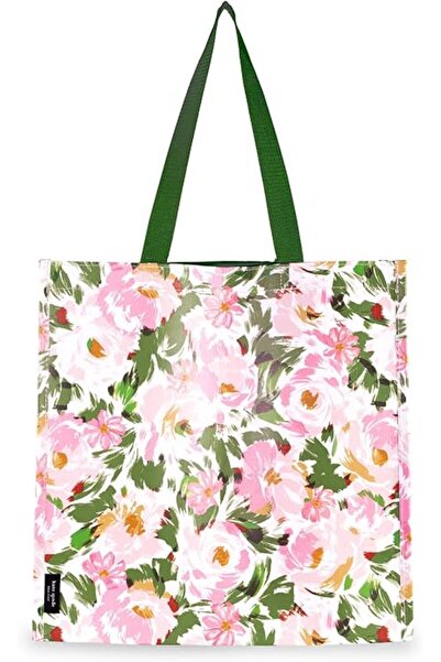 kate spade new york Reusable Shopping Bag, Grocery Tote with Shoulder Straps,...