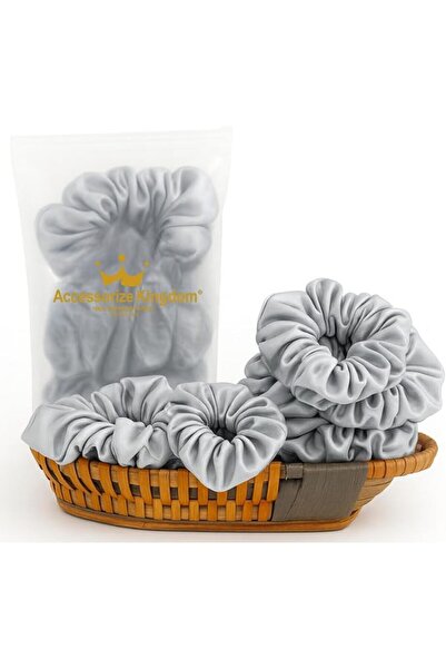 Accessorize Kingdom Premium Hair Scrunchie for Women| Scrunchies for Girls | ...