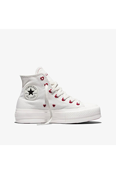 Converse Valentine's Day Chuck Taylor All Star Lift Unisex Krem Sneaker