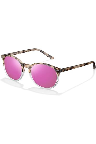 DUCOO DUCO Retro Round UV400 Polarized Sunglasses for Women Men Vintage Shade...