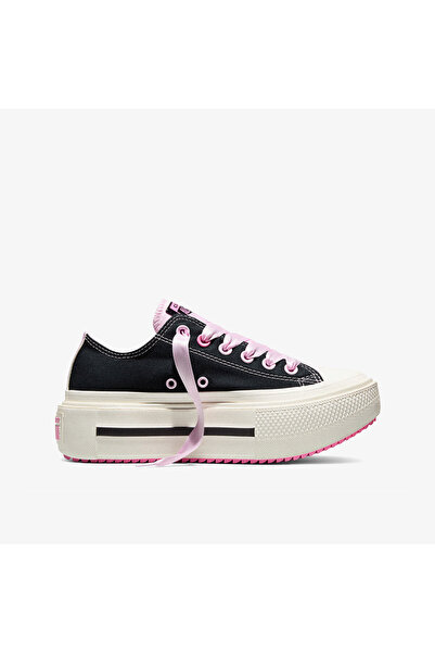 Converse Chuck Taylor All Star Lift Double Stack Unisex Siyah Sneaker
