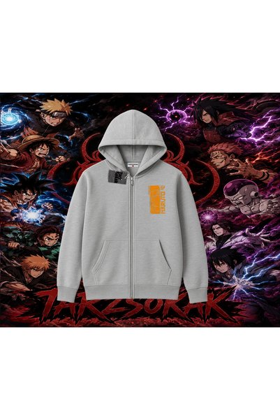 Tarzsokak Naruto Uzumaki Premium Anime Oversize Unisex Cardigan & Jacket Zipp...