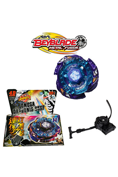 RAPIDITY BEYBLADE BB128 Omega Dragonis Metal Fusion 4d System FIRLATICILI 158...