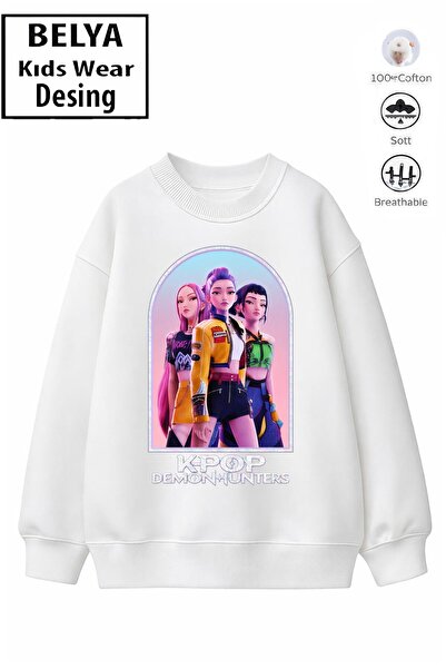 Belya Kids Wear Trendy dečji model za devojčice, puna veličina, oversize diza...