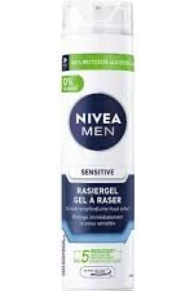 NIVEA جل حلاقة للرجال للبشرة الحساسة 200 مل
