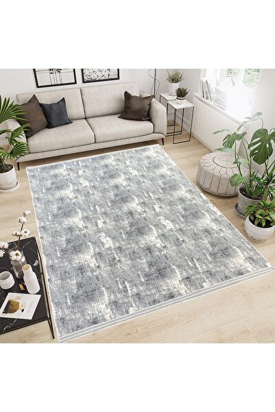 BIYIKLI PİYADE - Modern Pamuklu Halı Örtüsü Savan 6m2 (200*300cm) Dokuma Last...