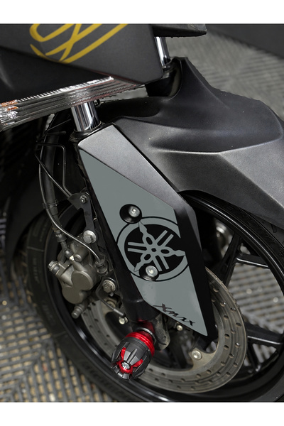 Banxtre Yamaha Xmax Ön Çamurluk için Logolu Detay Sticker (Sağ-Sol) (2018-202...