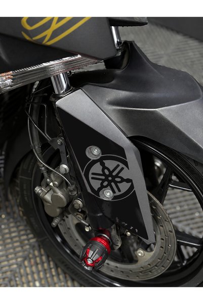 Banxtre Yamaha Xmax Ön Çamurluk için Logolu Detay Sticker (Sağ-Sol) (2018-202...