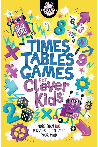 Jarir Bookstore TIMES TABLES GAMES FOR CLEVER KIDS By Gareth Moore