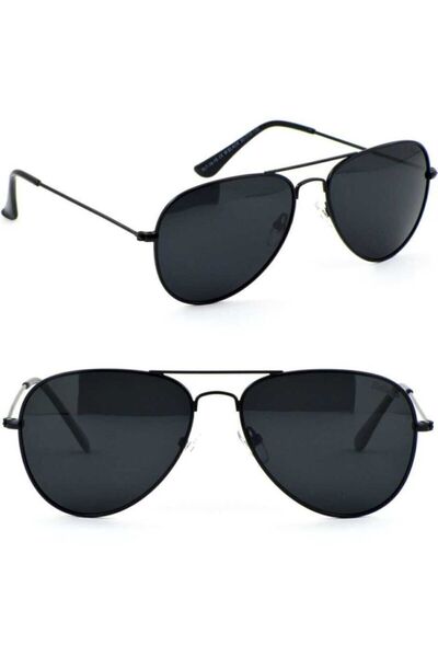 premit Unisex Black Drop Sunglasses