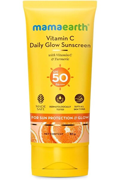 Mamaearth Vitamin C Daily Glow Sunscreen 80 g