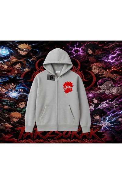 Tarzsokak Pain Nagato Naruto Anime Character Oversize Unisex Cardigan & Jacke...
