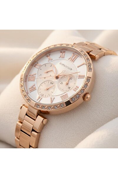 JG. Polo Club Jpc.0122 13698.2 1068 Stylish Steel Case Women's Wristwatch