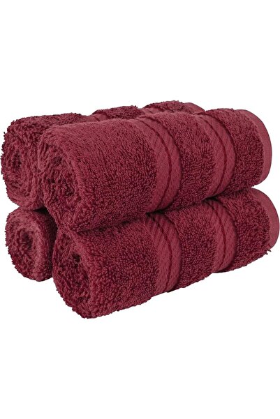 American Soft Linen مناشف يد، طقم مناشف يد من 4 قطع، مناشف يد من القطن التركي...