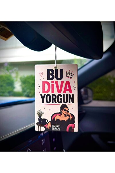 Duftpalm BU DİVA YORGUN TASARIMLI ARAÇ KOKUSU VE OTO AKSESUARI