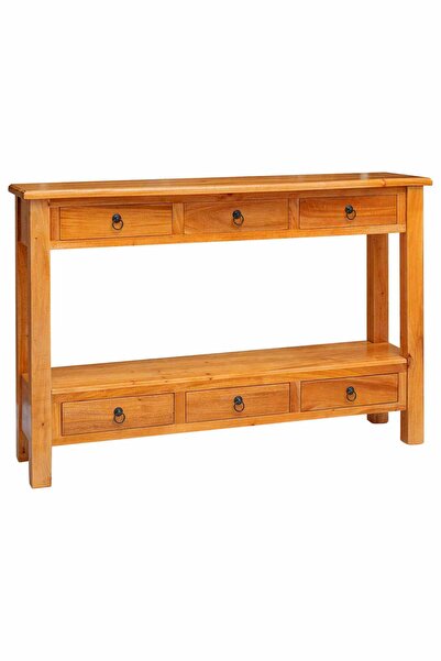 Syfax Κονσόλα 115 x 32 x 76 εκ. Μασίφ ξύλο μαόνι