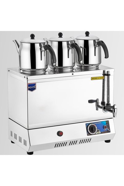 Remta EP03 55 Model Üç Demlikli Elektrikli Pleytsiz Çay Ocağı - Kahveci Takım...