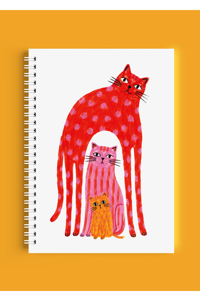 ARTHOUSECOLLECTIVE A4 Spiral Notebook - Unlined School Notebook - 80 Sheets/1...