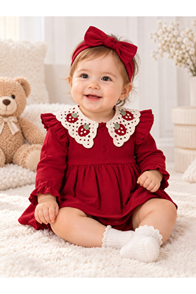 bebekyol Vera Kız Bebek Romper