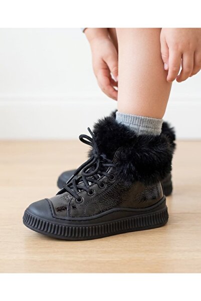 Surpie Shoes Çocuk Kürk Detaylı Bot, Surpie Çocuk Bot