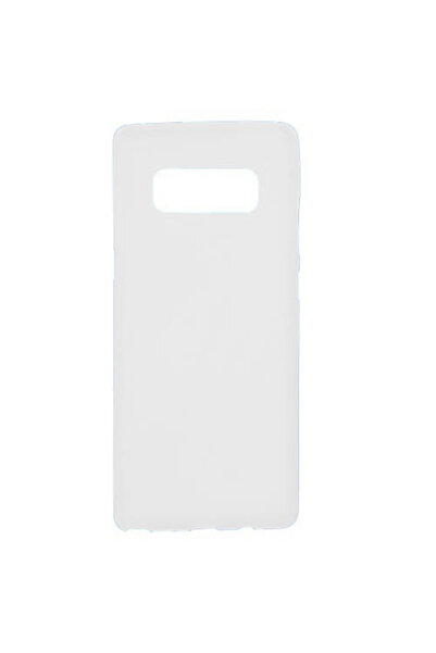 OEM Ματ Θήκη Σιλικόνης TPU για Samsung Galaxy Note 8 - Λευκή