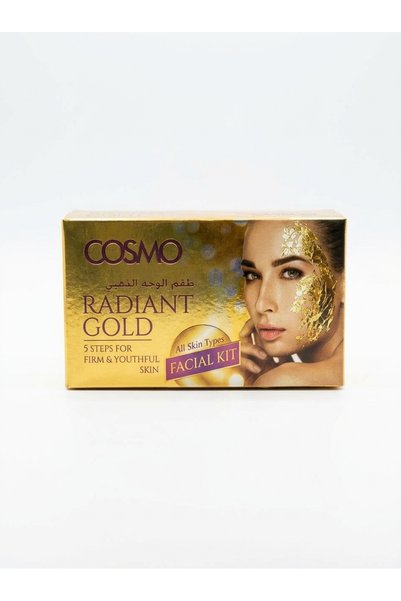 Cosmo Radiant Gold Cellular Glow Facial Kit | 5 Steps For Firm & Youthful Skin