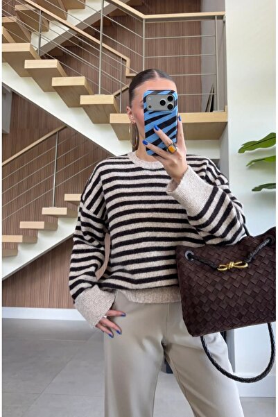 fujya Oversize Two-Tone Wool Blend Knitwear