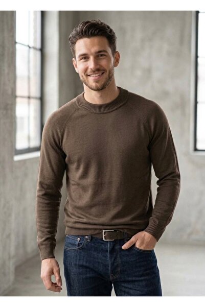 youknitwear you Passion 100% Cotton Crew Neck Knit Sweater