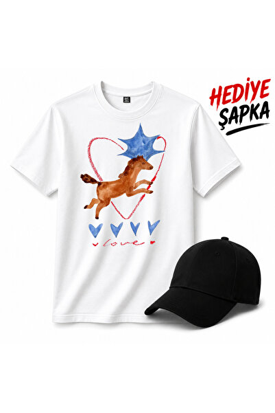 barsdepo At Ve Love Printed T-Shirt, Unisex 100% Cotton (with Supriz Gift)