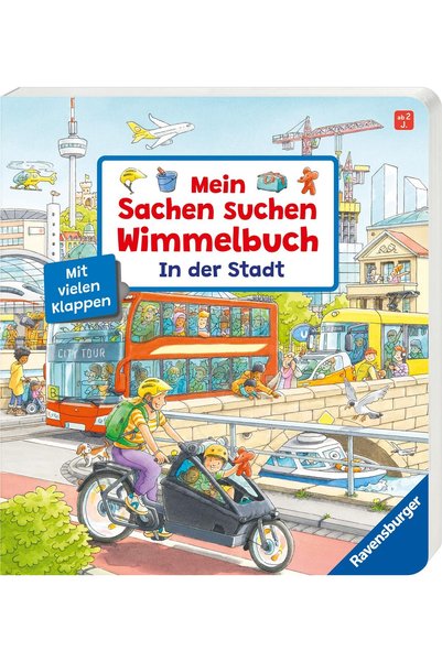 Ravensburger Buchverlag Mein Sachen suchen Wimmelbuch: In der Stadt