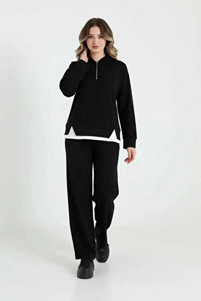 nazzain Half Zipper Modal Fabric Set