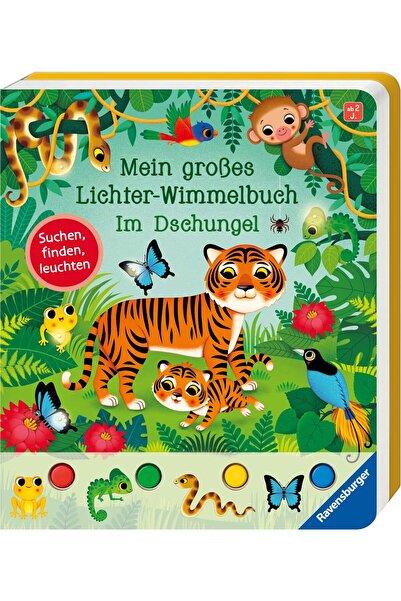 Ravensburger Buchverlag Mein großes Lichter-Wimmelbuch - Im Dschungel
