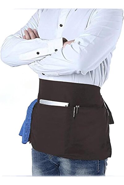 Generic Waiter Apron,Waitress Apron for Men Women with Large Pockets, Canvas ...