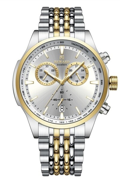 Reward Rd813236M Men's Wristwatch with Steel Strap