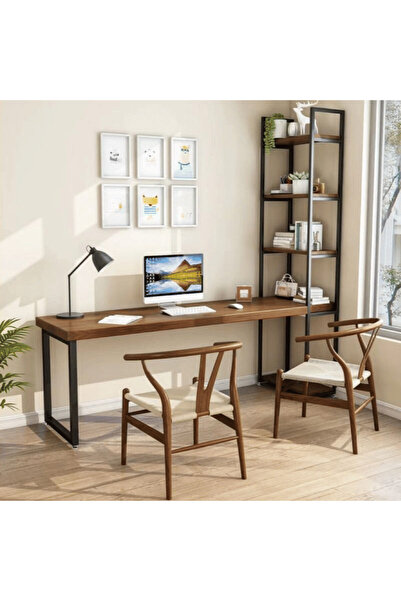 kold concept ÇLM65098 Modern Kahverengi Ahşap Çalışma Masası