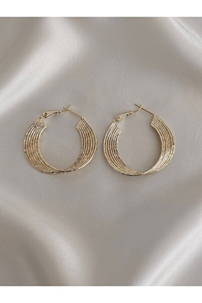 Zivazer Store Women's Patterned Xuping Tarnish-Resistant Hoop Earrings