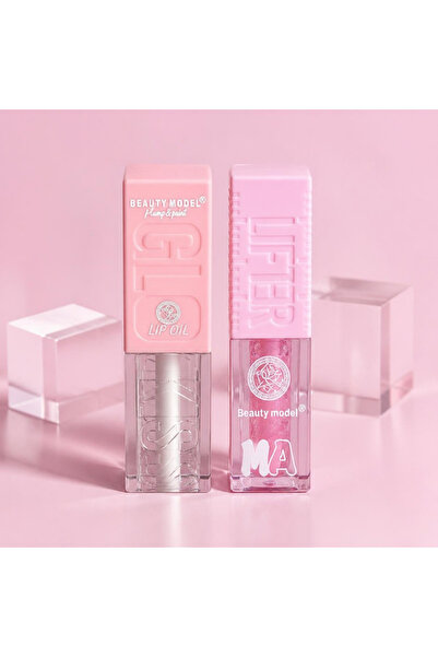 2'li Dudak Seti - Dolgun Görünüm Lip Oil + Renk Değiştiren Lip Gloss