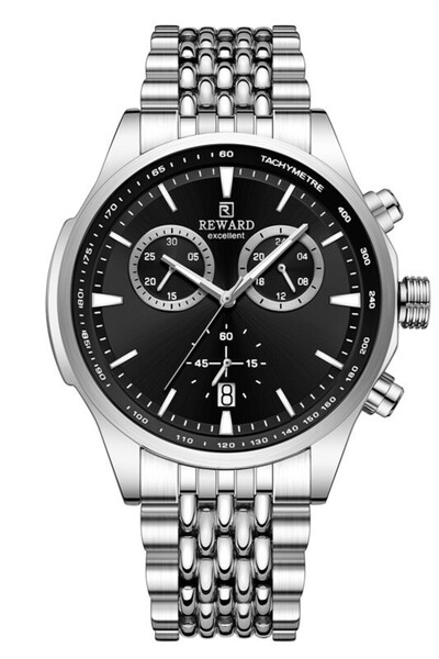Reward Rd813236M Men's Wristwatch with Steel Strap