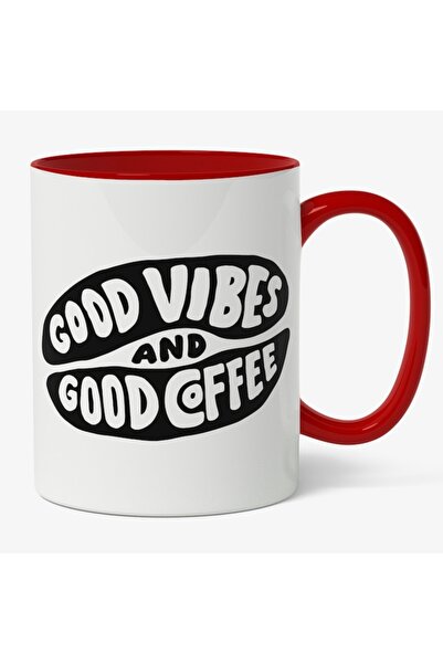 INOVATIX Εξατομικευμένο Cana Alba, Good Vibes And Good Coffee, Φλιτζάνι καφέ,...